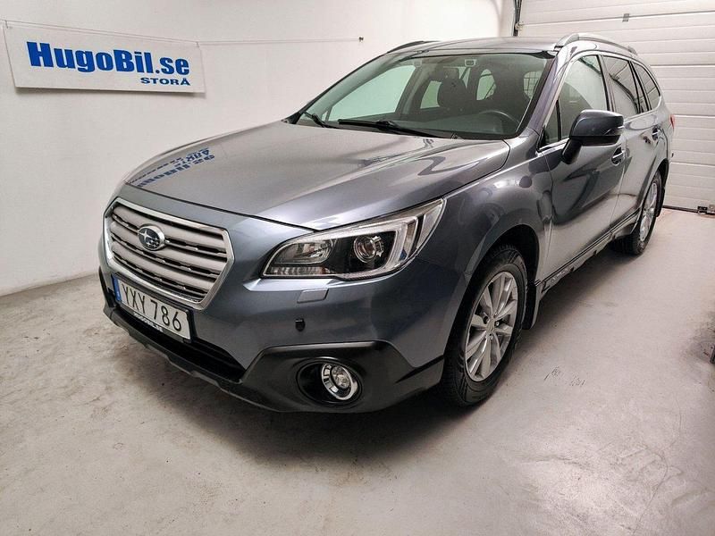 Grå Begagnad 2017 Subaru Outback Active SUV | 229 500 kr (Dyr) - Bild 1/4