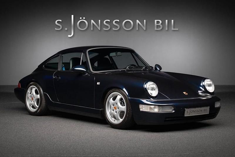 Mörkblå Begagnad 1992 Porsche 911 Carrera RS Sportkupé | 2 895 000 kr - Bild 1/4
