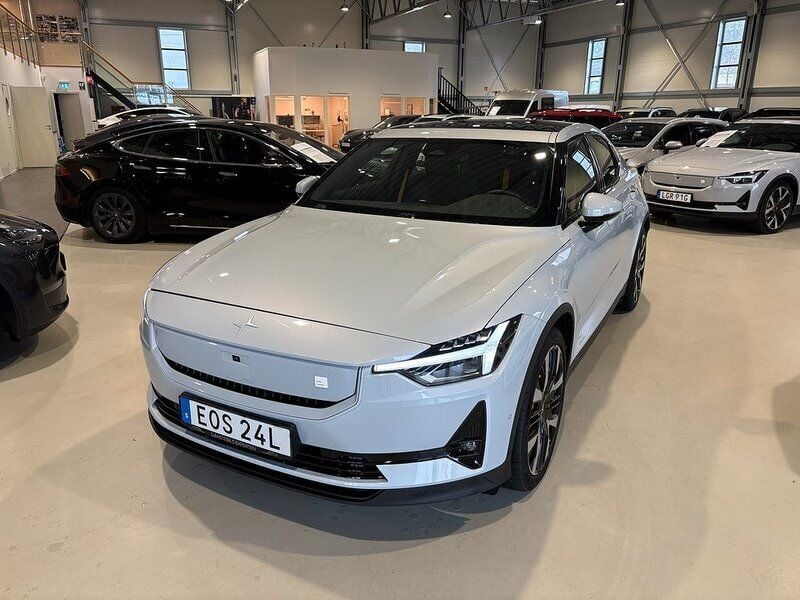Silver Begagnad 2023 Polestar 2 Performance Sedan | 549 900 kr (Dyr) - Bild 1/4