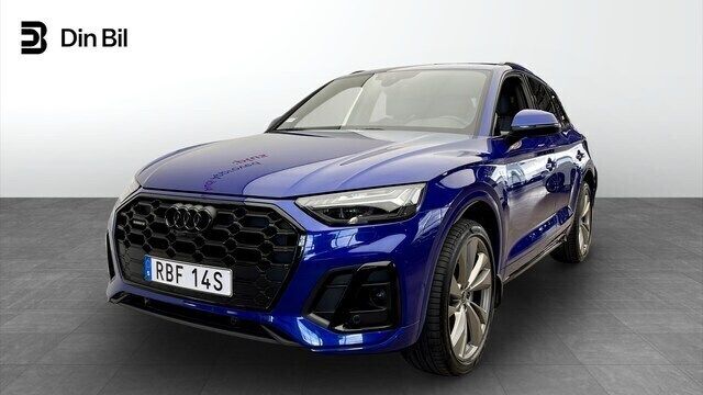 Ultrablå metallic Begagnad 2024 Audi Q5 S-Line SUV | 579 000 kr (Dyr) - Bild 1/4