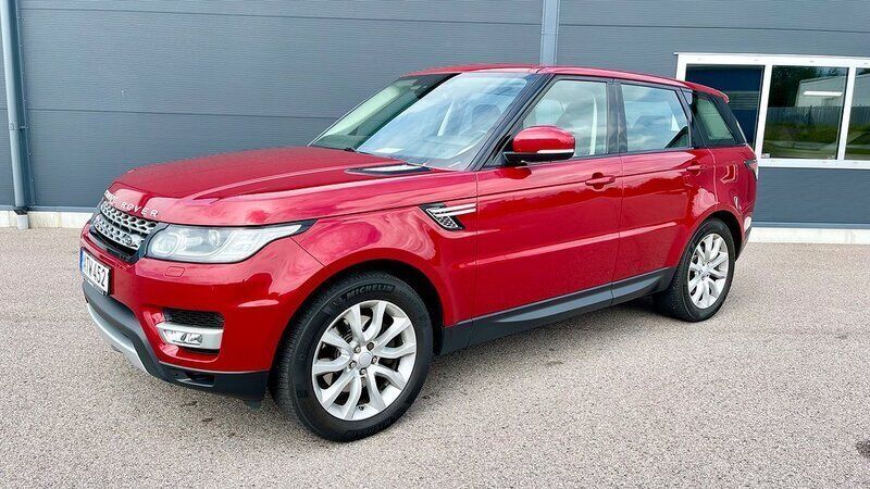 Röd Begagnad 2015 Land Rover Range Rover Sport HSE SUV | 259 000 kr - Bild 1/4