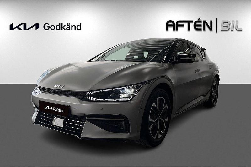 Grå (moonscape grå matt) Begagnad 2022 Kia EV6 4 SUV | 397 000 kr - Bild 1/3