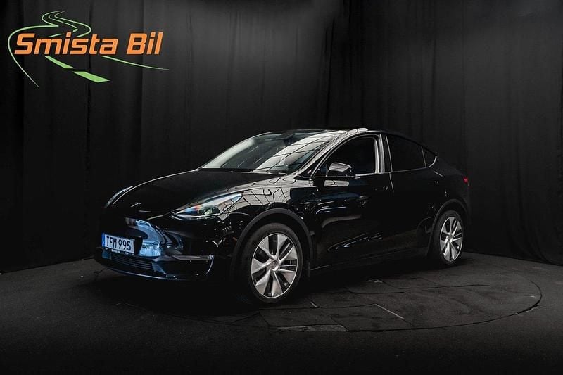 Svart Begagnad 2023 Tesla Model Y Long Range AWD SUV | 449 700 kr - Bild 1/4