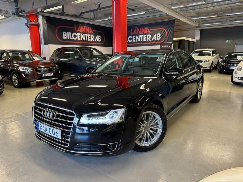 Svart Begagnad 2015 Audi A8 Sedan | 289 000 kr - Bild 1/4