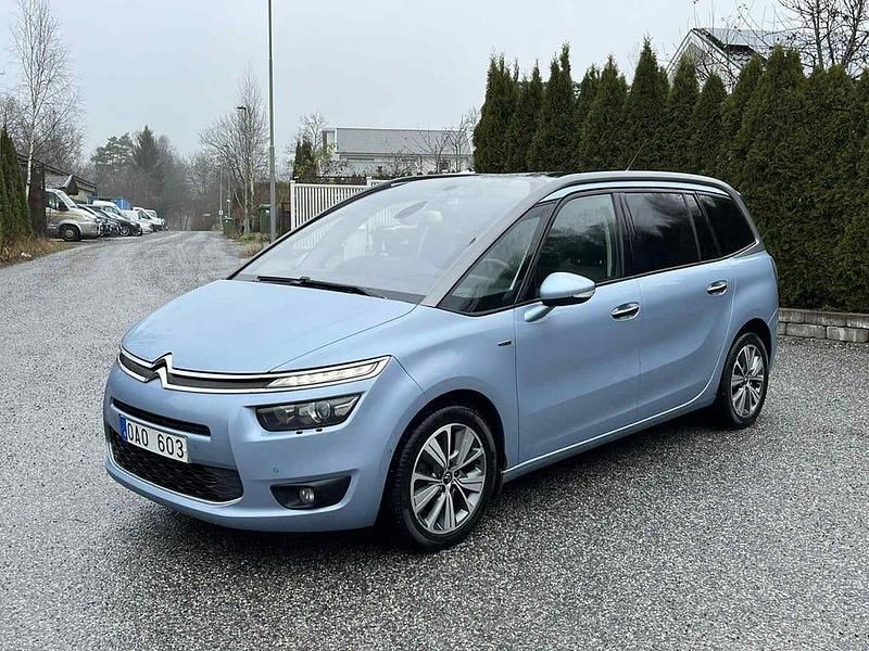 Begagnad Citroën Grand C4 Picasso 116 HK (85 kW) 2013 Blå Minibuss