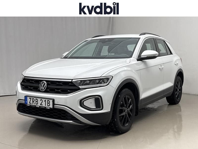 Vit Begagnad 2022 VW T-Roc SUV | 229 900 kr (Marknadspris) - Bild 1/3