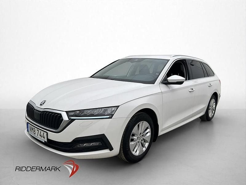 Begagnad Skoda Octavia Ambition 110 HK (80 kW) 2020 Vit Kombi