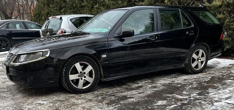 Begagnad Saab 9-5 Aero 260 HK (191 kW) 2005 Svart Kombi