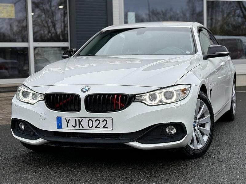 Begagnad BMW 420 Sport Line 190 HK (139 kW) 2016 Vit Sportkupé