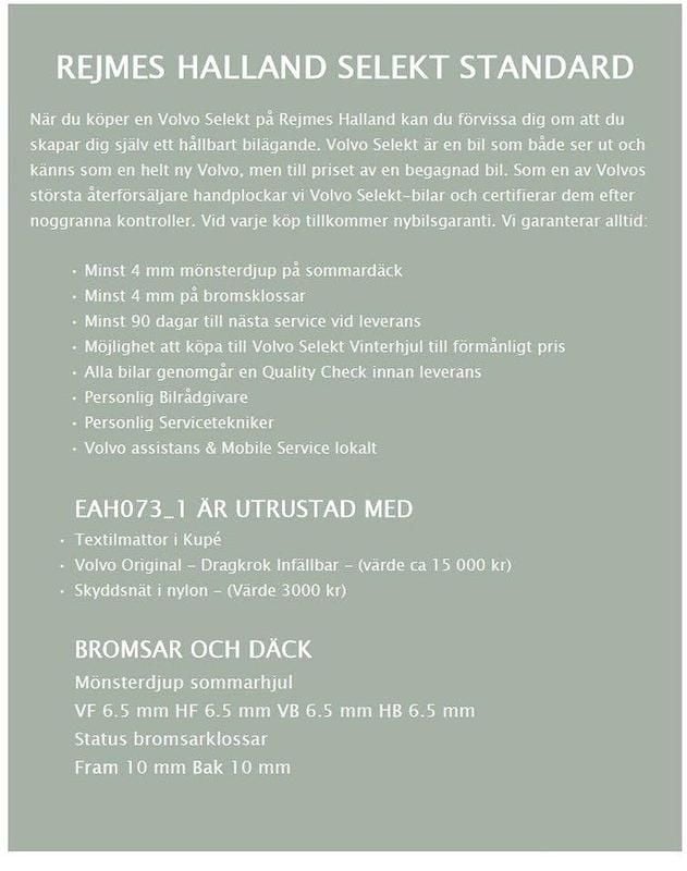 Begagnad Volvo XC60 Core 355 HK (261 kW) 2023 Blå SUV