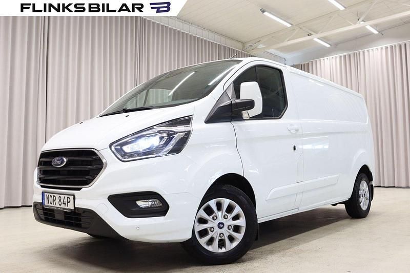 Vit Begagnad 2022 Ford Transit Custom Limited Van | 349 900 kr (Dyr) - Bild 1/4