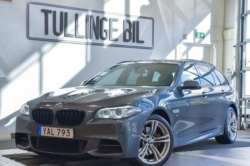 Grå Begagnad 2015 BMW 535 M Sport Kombi | 229 900 kr (Bra pris) - Bild 1/4