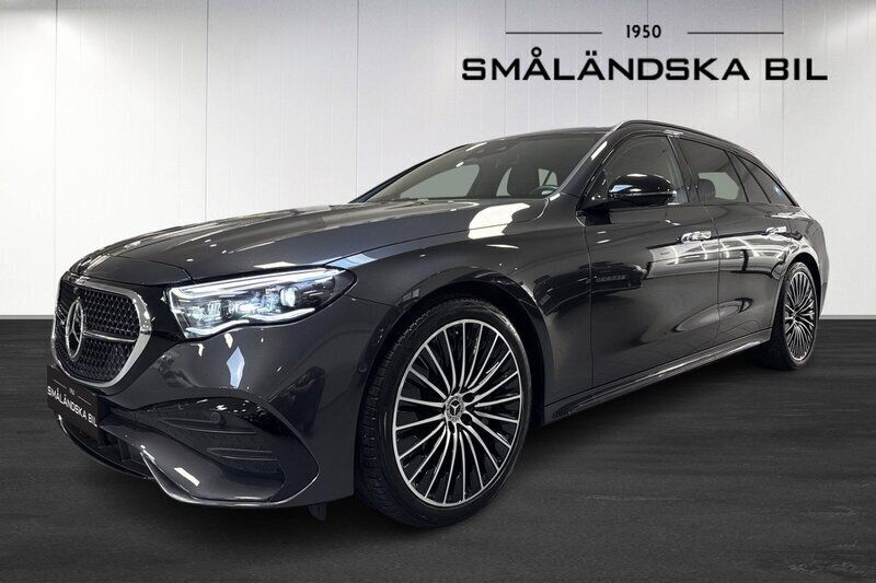 Grå Begagnad 2024 Mercedes E450 AMG line Kombi | 939 000 kr - Bild 1/4