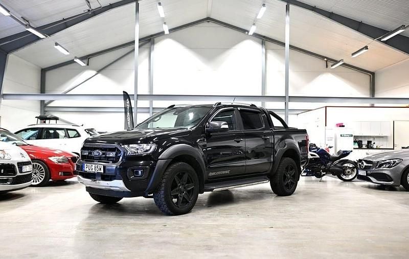 Svart Begagnad 2019 Ford Ranger Pickup | 324 900 kr (Marknadspris) - Bild 1/4