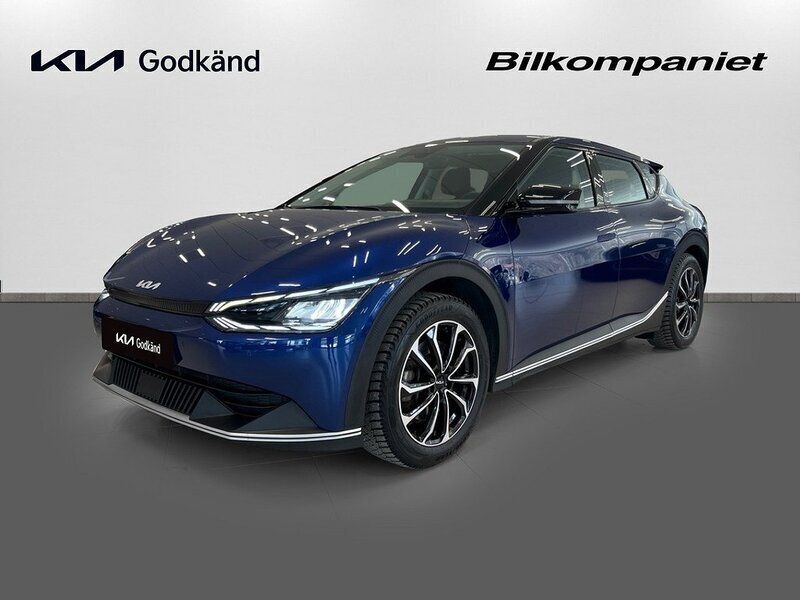Blå (/du3/ yacht blue m) Begagnad 2021 Kia EV6 4 SUV | 389 900 kr (Bra pris) - Bild 1/4