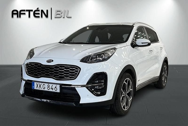 Vit Begagnad 2018 Kia Sportage GT-Line SUV | 239 800 kr (Marknadspris) - Bild 1/3