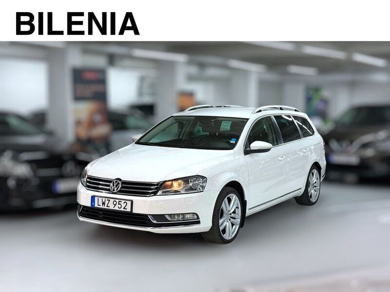Vit Begagnad 2011 VW Passat Kombi | 96 900 kr (Lite dyr) - Bild 1/3