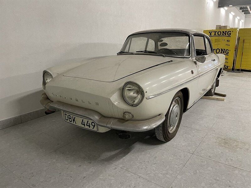 Vit Begagnad 1964 Renault Caravelle Sportkupé | 125 000 kr - Bild 1/4
