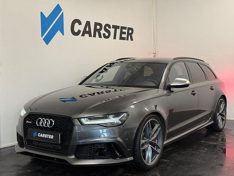 Begagnad Audi RS6 Performance 605 HK (444 kW) 2017 Grå Kombi