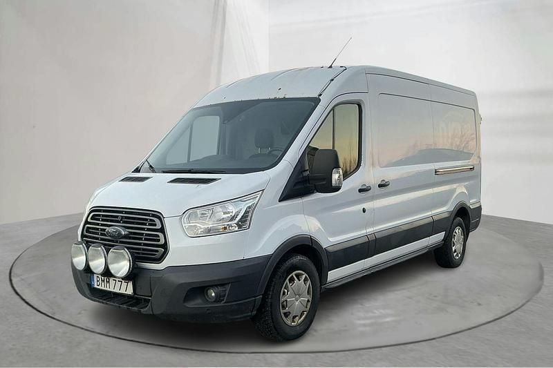 Vit Begagnad 2017 Ford Transit | 130 000 kr (Superpris) - Bild 1/4