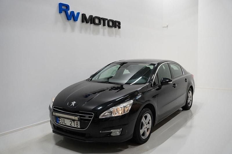 Svart Begagnad 2011 Peugeot 508 Sedan | 57 800 kr (Marknadspris) - Bild 1/4