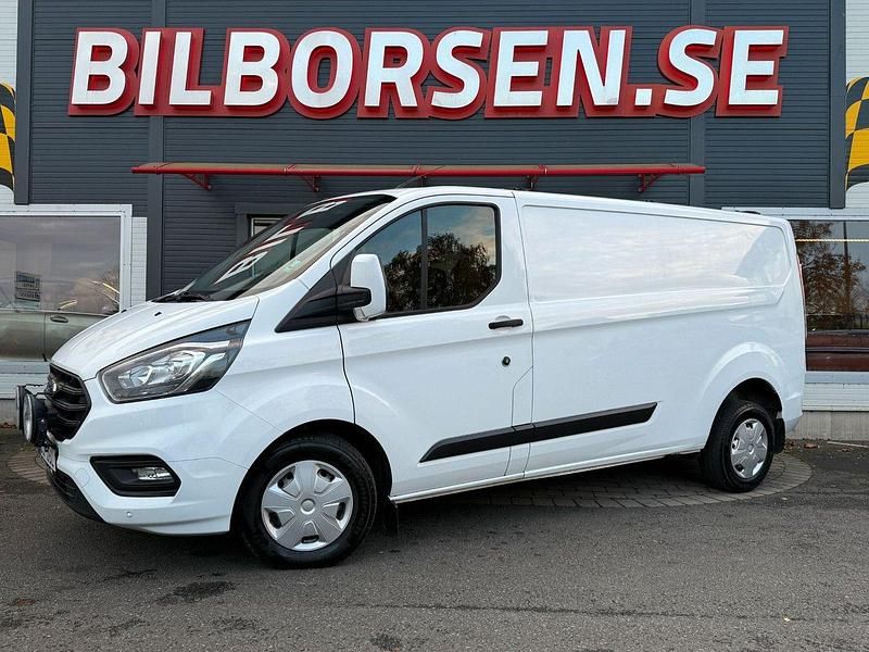 Vit Begagnad 2022 Ford Transit Custom Van | 219 000 kr (Marknadspris) - Bild 1/4