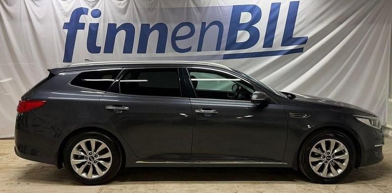 Begagnad Kia Optima Comfort 141 HK (103 kW) 2016 Grå Kombi