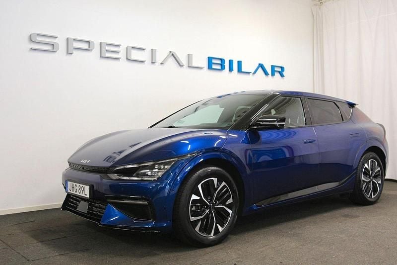 Blå Begagnad 2022 Kia EV6 3 SUV | 399 000 kr (Bra pris) - Bild 1/4