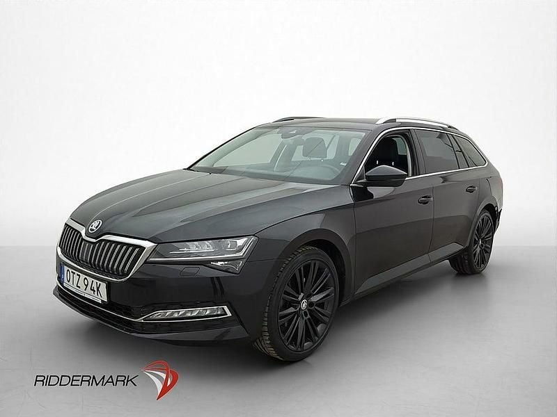 Begagnad Skoda Superb 200 HK (147 kW) 2020 Svart Kombi