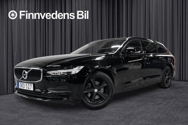 Svart Begagnad 2016 Volvo V90 Business Edition Kombi | 219 000 kr (Marknadspris) - Bild 1/4