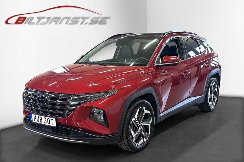 Röd Begagnad 2023 Hyundai Tucson N Line SUV | 379 900 kr (Lite dyr) - Bild 1/4