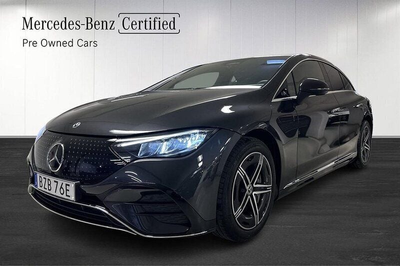 Grå Begagnad 2024 Mercedes EQE350 Sedan | 719 900 kr (Dyr) - Bild 1/4