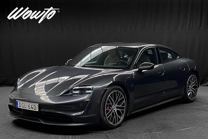 Begagnad Porsche Taycan 4S 360 kW (490 HK) 2021 Grå Sedan