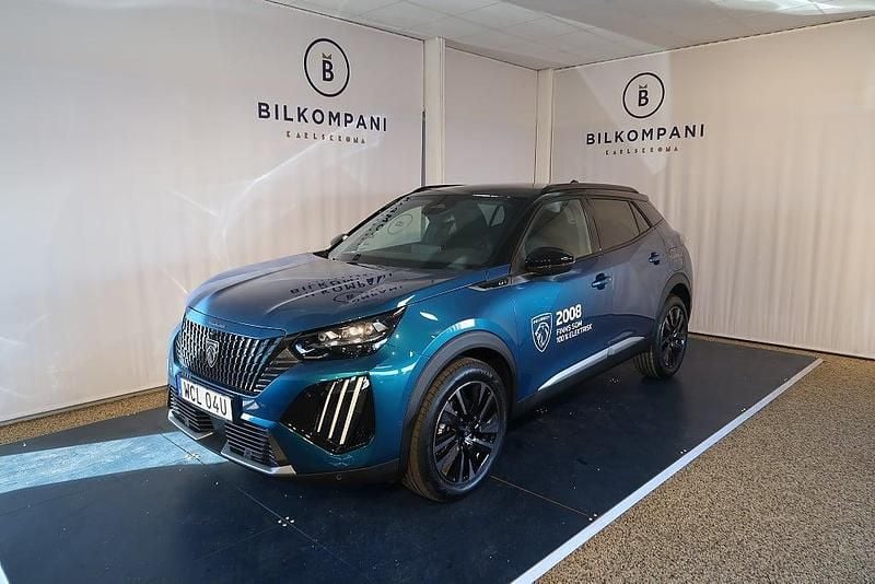 Blå Begagnad 2025 Peugeot 2008 GT SUV | 348 800 kr - Bild 1/4
