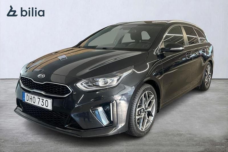 Svart Begagnad 2019 Kia Ceed Sportswagon GT-Line Kombi | 189 000 kr (Marknadspris) - Bild 1/3