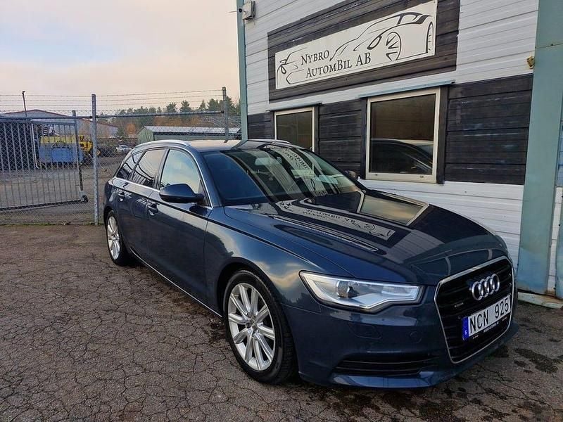 Blå Begagnad 2012 Audi A6 Proline Kombi | 144 900 kr (Marknadspris) - Bild 1/4