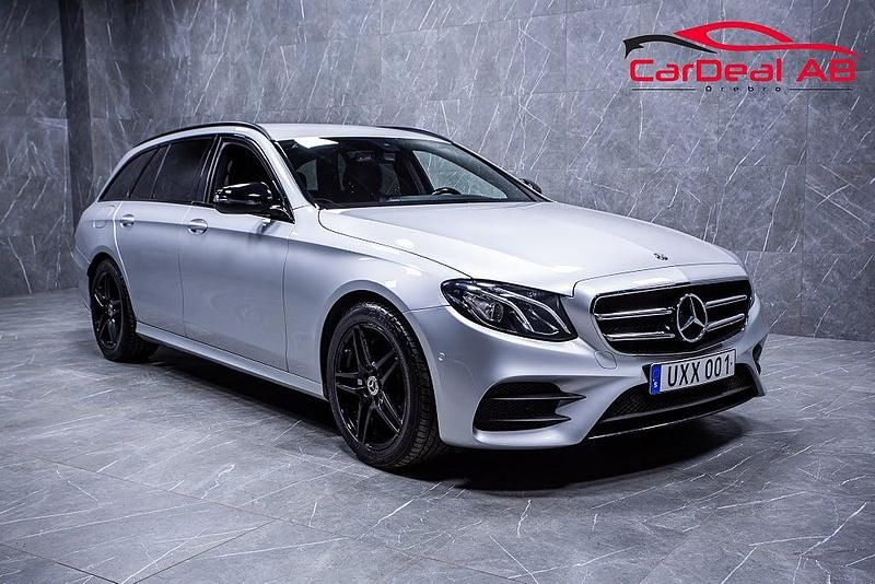 Begagnad Mercedes E220 AMG line 194 HK (142 kW) 2016 Silver Kombi