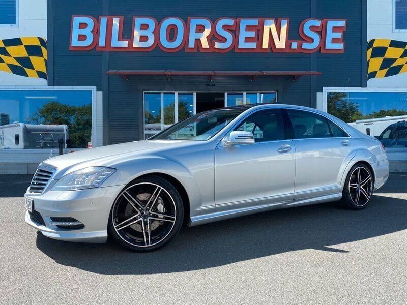 Silver Begagnad 2012 Mercedes S350 AMG Sedan | 229 000 kr - Bild 1/4