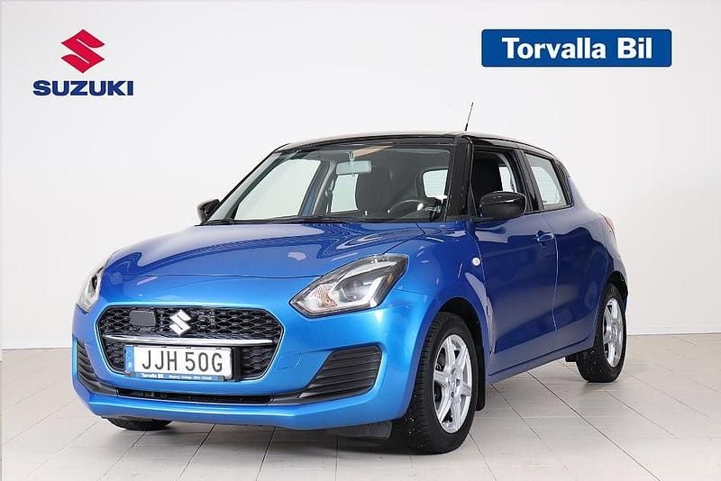 Blå Begagnad 2020 Suzuki Swift Comfort Halvkombi | 144 900 kr (Bra pris) - Bild 1/4
