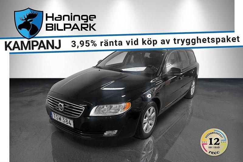Svart Begagnad 2013 Volvo V70 Kombi | 139 900 kr (Dyr) - Bild 1/2