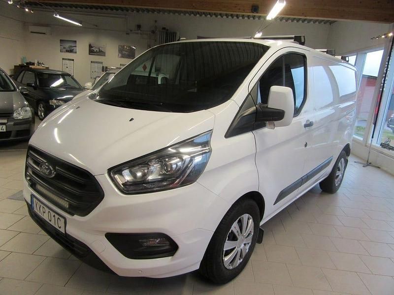 Vit Begagnad 2019 Ford Transit Custom Van | 237 000 kr (Lite dyr) - Bild 1/4