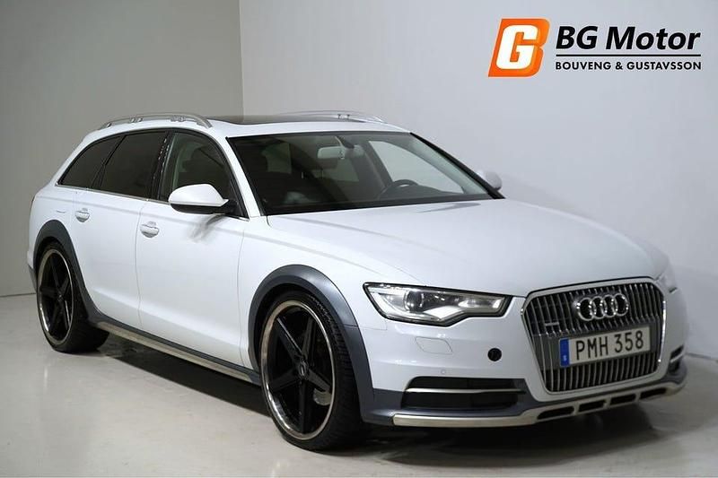 Vit Begagnad 2013 Audi A6 Allroad Kombi | 139 400 kr (Dyr) - Bild 1/3