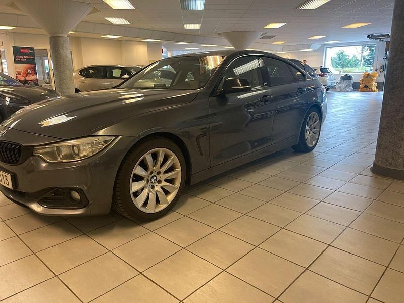 Grå Begagnad 2014 BMW 420 Gran Coupé Sportkupé | 135 900 kr (Marknadspris) - Bild 1/4