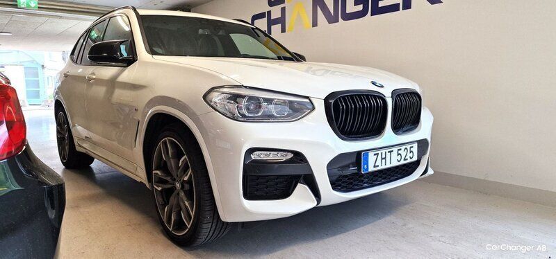 Vit Begagnad 2019 BMW X3 M Sport SUV | 369 900 kr (Marknadspris) - Bild 1/4