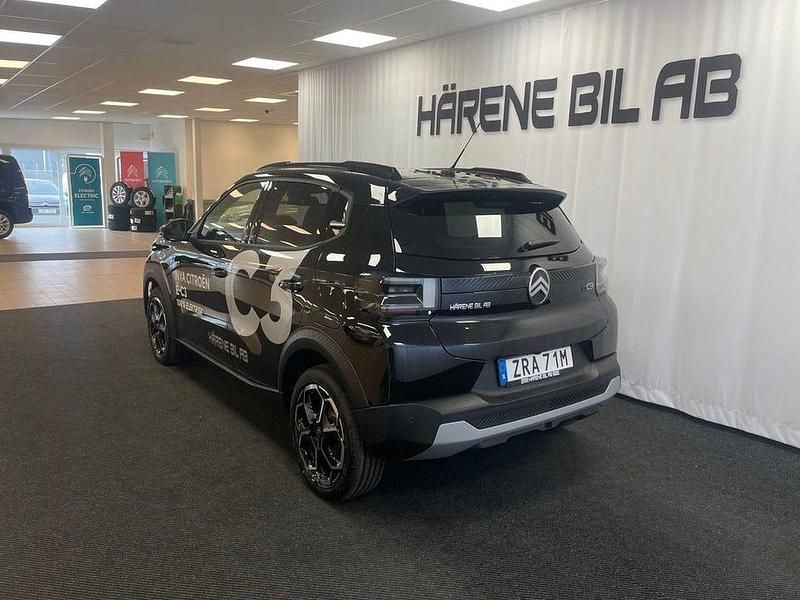 Ny Citroën e-C3 85 kW (116 HK) 2025 Svart (svart perla nera metallic) Halvkombi