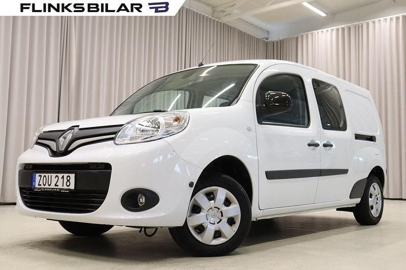 Vit Begagnad 2021 Renault Kangoo Minibuss | 199 900 kr (Lite dyr) - Bild 1/4