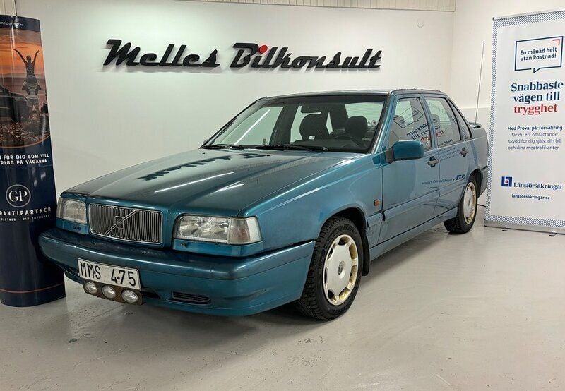 Blå Begagnad 1996 Volvo 850 Sedan | 24 900 kr - Bild 1/4