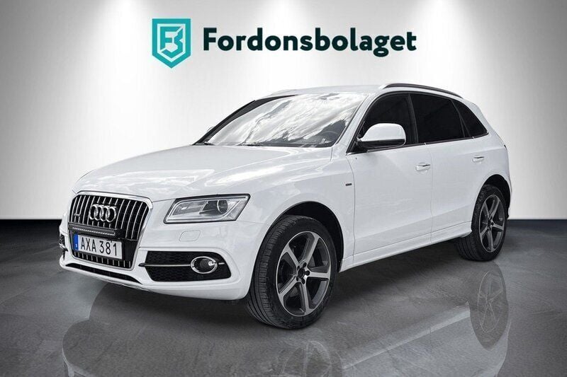Vit Begagnad 2015 Audi Q5 Sport SUV | 214 900 kr (Lite dyr) - Bild 1/4