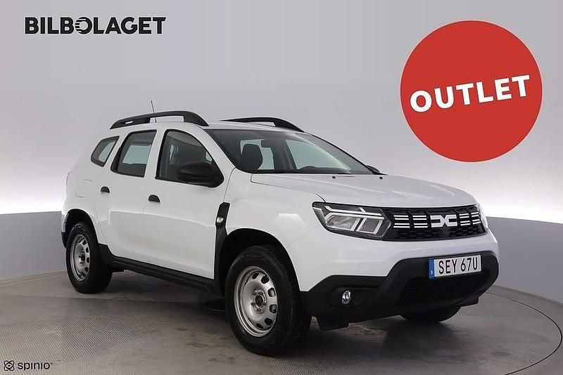 Vit Begagnad 2023 Dacia Duster Essentiel SUV | 179 500 kr (Marknadspris) - Bild 1/4