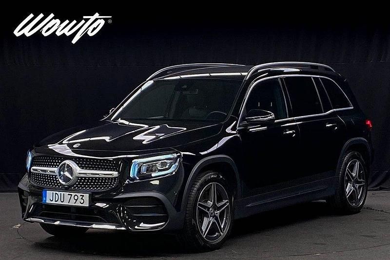 Svart Begagnad 2022 Mercedes GLB220 AMG SUV | 409 800 kr (Dyr) - Bild 1/3